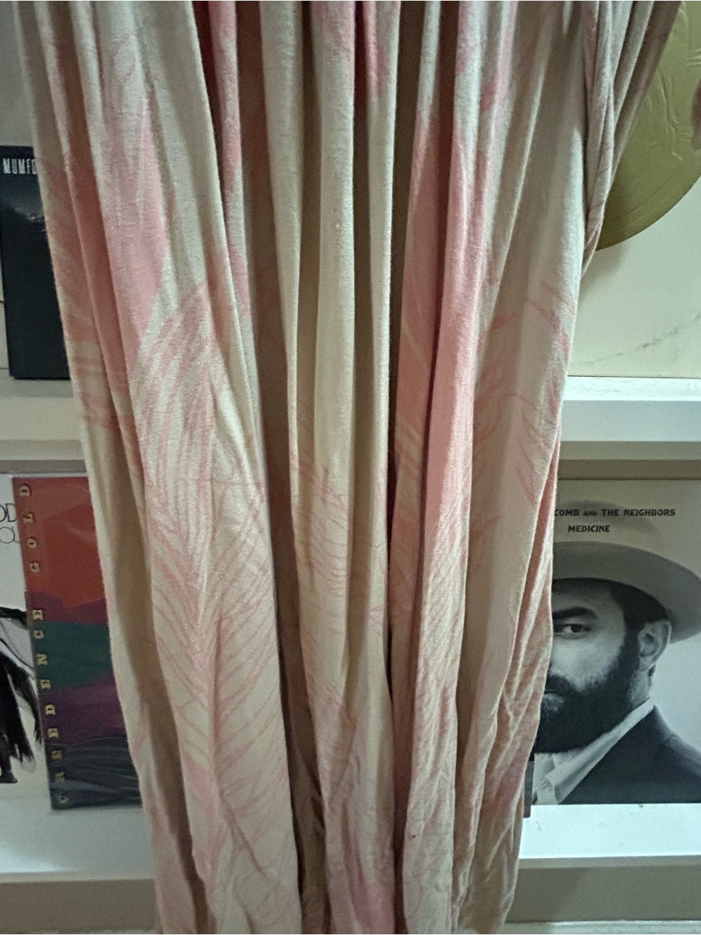 Rachel pally pink feather caftan dress - Picture 6 of 8